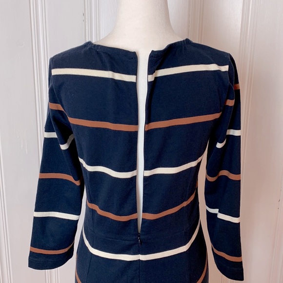 Striped BARBOUR navy sailor dress - Picture 6 of 10